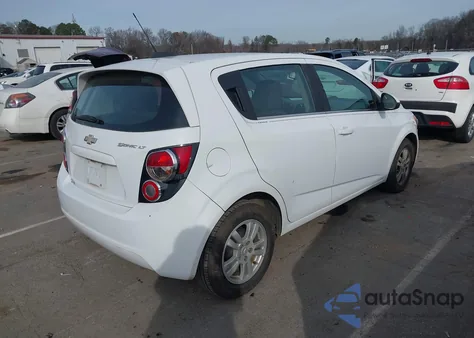 2016 Chevrolet Sonic Lt Auto from USA, damaged, VIN 1G1JC6SH9G4133756
